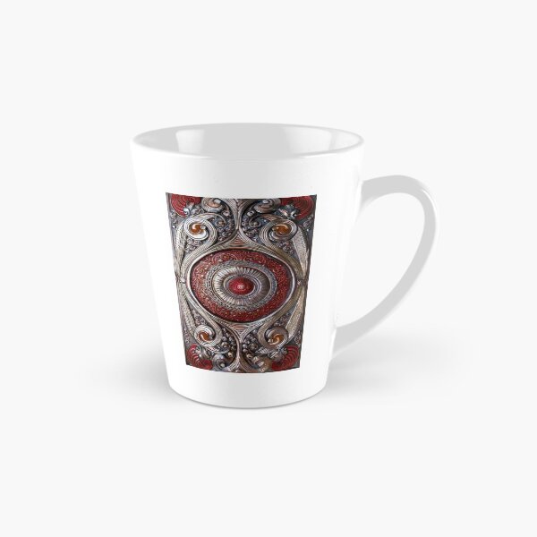 Item preview, Red, gold and silver Paisley pattern -14- designed and sold by Dutchie-in-Gemany.