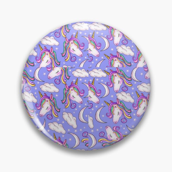 Item preview, Cute Unicorn In The Sky Seamless Pattern  designed and sold by Masonixem.