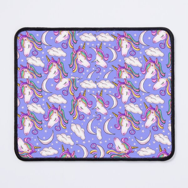 Item preview, Cute Unicorn In The Sky Seamless Pattern  designed and sold by Masonixem.