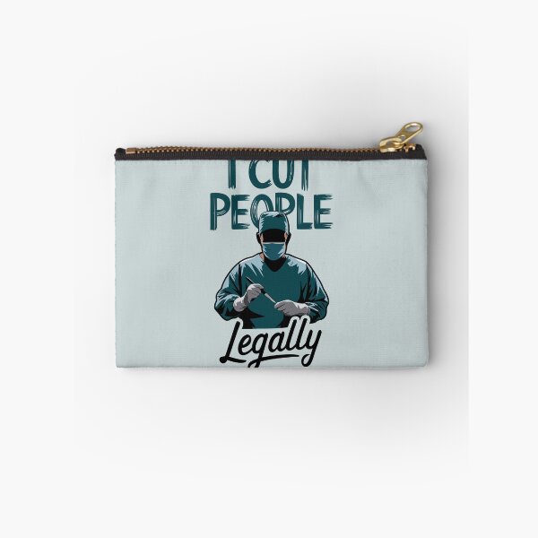 Item preview, I Cut People Legally - Surgeon Humor designed and sold by pixelated_echoes.