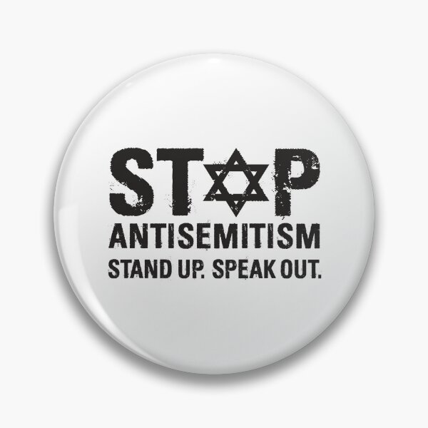 Item preview, Stop Antisemitism-Bl designed and sold by VeRedbubble.