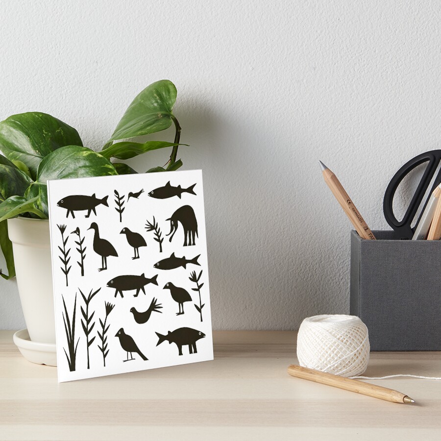 Item preview, Art Board Print designed and sold by Valend.