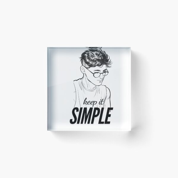 Item preview, Trendy & Unique keep it simple  designed and sold by pixelandpalette.