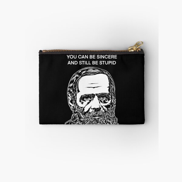 Item preview, FYODOR DOSTOEVSKY quoting himself .4 - ink portrait designed and sold by lautir.
