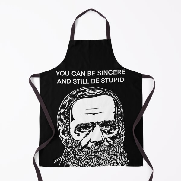 Item preview, FYODOR DOSTOEVSKY quoting himself .4 - ink portrait designed and sold by lautir.