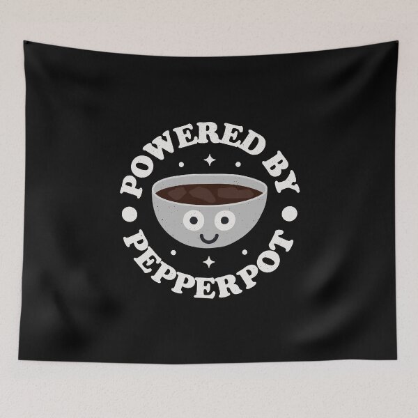 Item preview, Powered By Pepperpot - Guyanese Pepperpot designed and sold by TomThornton.