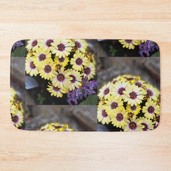 Item preview, Yellow field flower flowers tapestry wildflowers  photography designed and sold by Coolparrotgirl.