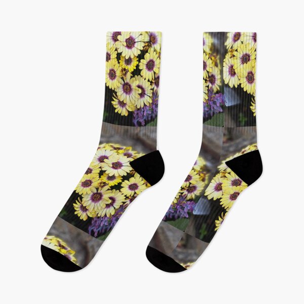 Item preview, Yellow field flower flowers tapestry wildflowers  photography designed and sold by Coolparrotgirl.