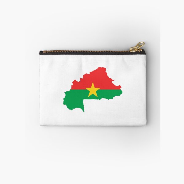 Item preview, Flag Map of Burkina Faso  designed and sold by abbeyz71.