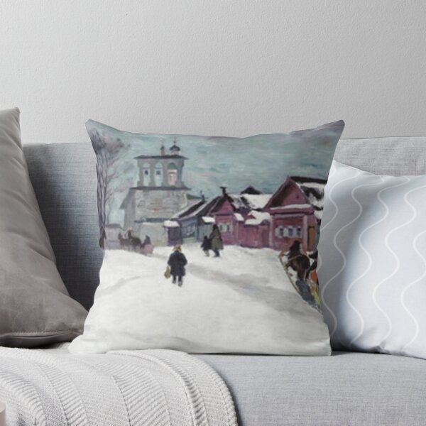 Item preview, Russian Village in Winter designed and sold by tomorrowsart.