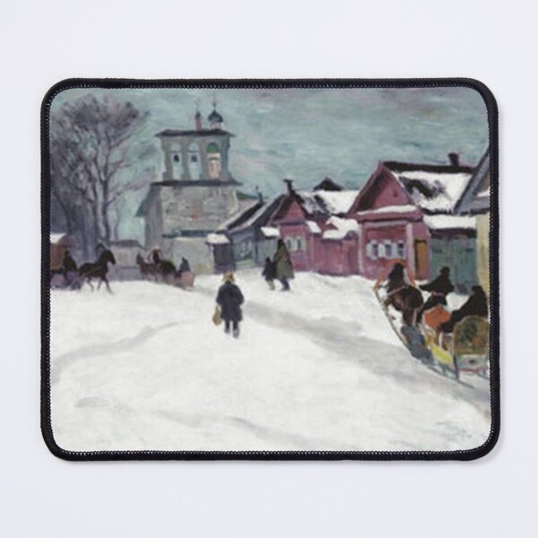 Item preview, Russian Village in Winter designed and sold by tomorrowsart.
