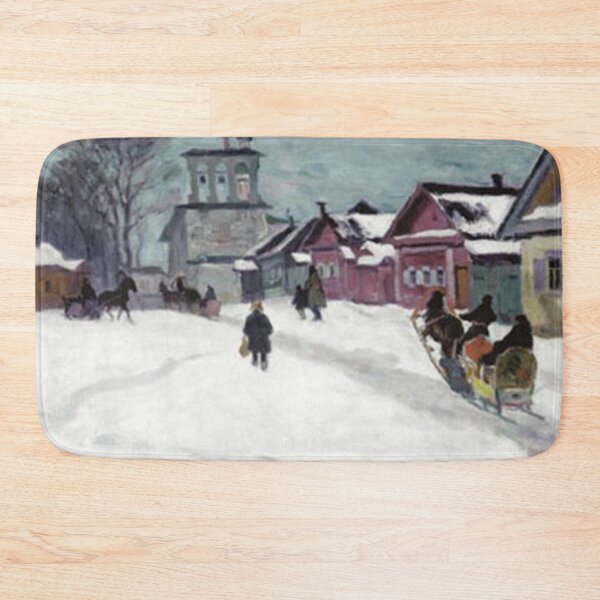 Item preview, Russian Village in Winter designed and sold by tomorrowsart.