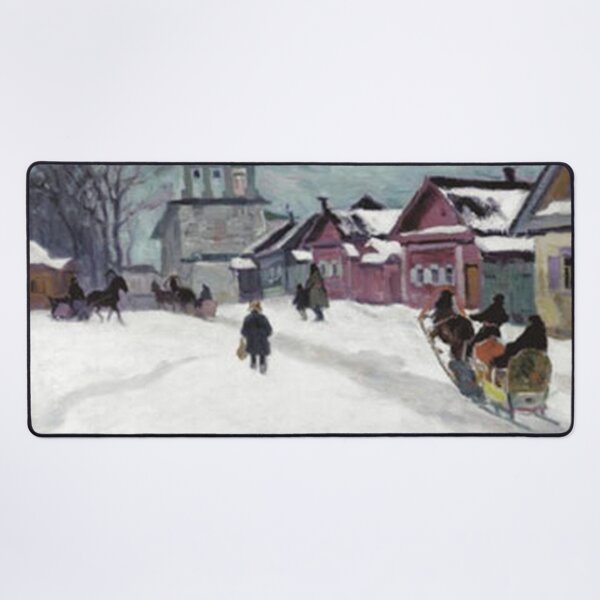 Item preview, Russian Village in Winter designed and sold by tomorrowsart.