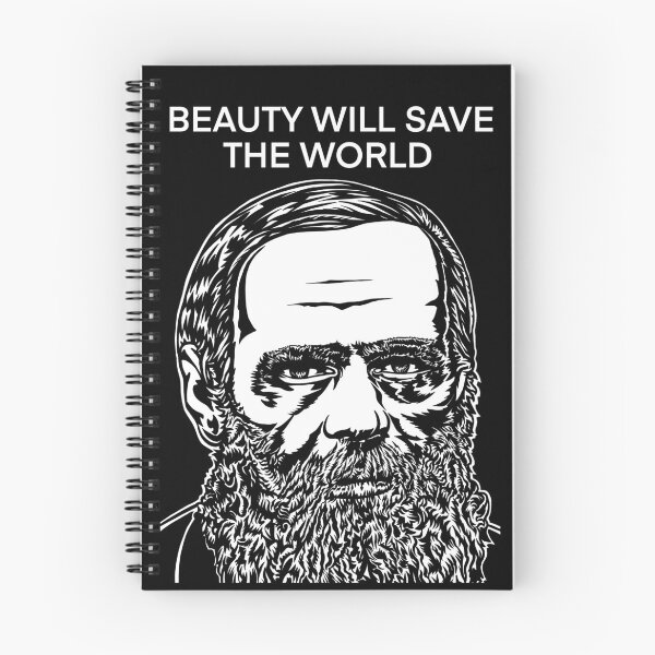 Item preview, FYODOR DOSTOEVSKY quoting himself .5 - ink portrait designed and sold by lautir.
