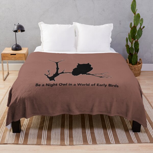Item preview, Be a Night Owl in a World of Early Birds – Unique T-Shirt designed and sold by CreationbyNiki.