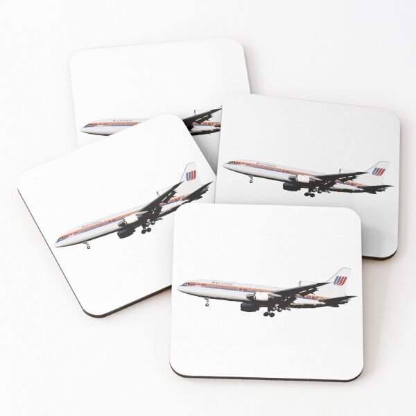 Item preview, United L-1011 Bass livery Illustration designed and sold by AddiK-Art.