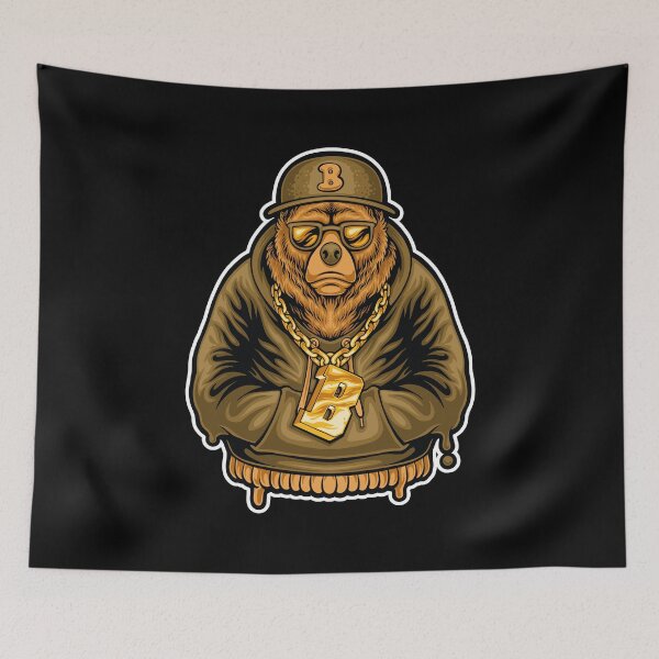 Item preview, Hip Hop Bear designed and sold by PhatStylez.