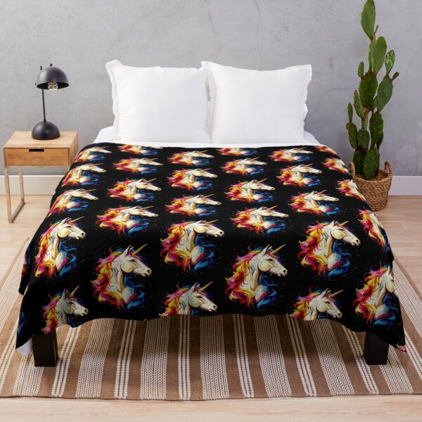 Item preview, Majestic Rainbow Unicorn – Fantasy Dream designed and sold by Taans-Creation.