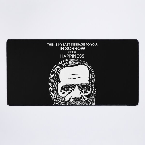 Item preview, FYODOR DOSTOEVSKY quoting himself .6 - ink portrait designed and sold by lautir.
