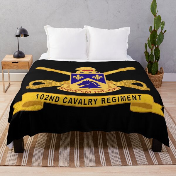 Item preview, Army  - 102nd Cavalry Regiment w Br - Ribbon designed and sold by Military Insignia Products.