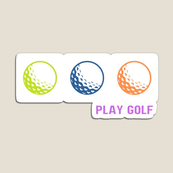 Aperçu de l'œuvre PRODUITS DE MARQUE PLAY GOLF créée et vendue par reddesigned.