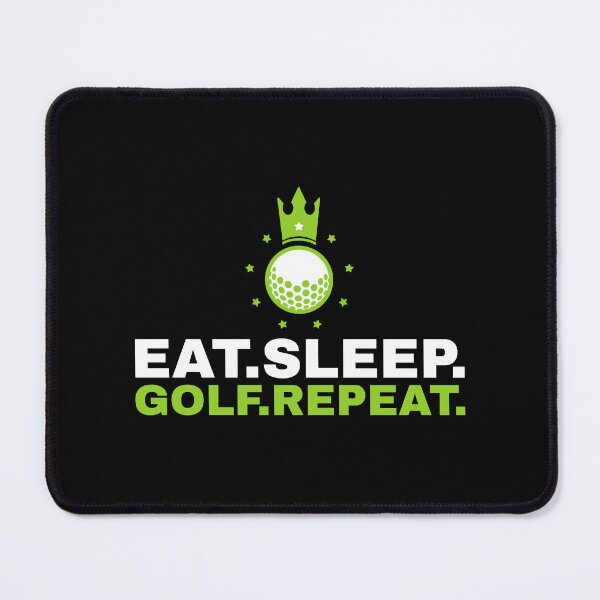 Item preview, Eat Sleep Golf Repeat designed and sold by MHMTees.