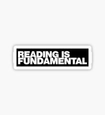 Reading is FUNDAMENTAL Sticker