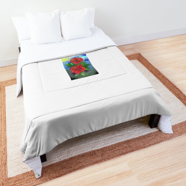 Item preview, Red Hibiscus Flowers designed and sold by Art-Strid.