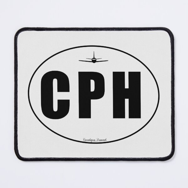 Item preview, CPH Copenhagen Denmark Airport Code designed and sold by Lartheviking.