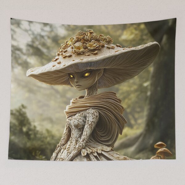 Item preview, Little Miss Fungi designed and sold by EugeJ.