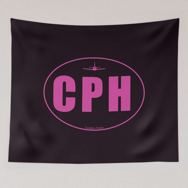 Item preview, CPH Copenhagen Denmark Airport Code designed and sold by Lartheviking.