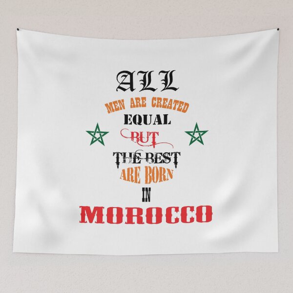 Item preview, Moroccan Pride Men’s Design - Born in Morocco, Strong & Empowered designed and sold by MONTRIS.