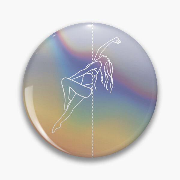 Item preview, Pole dancing illustration | Holographic collection designed and sold by MarieBlly.