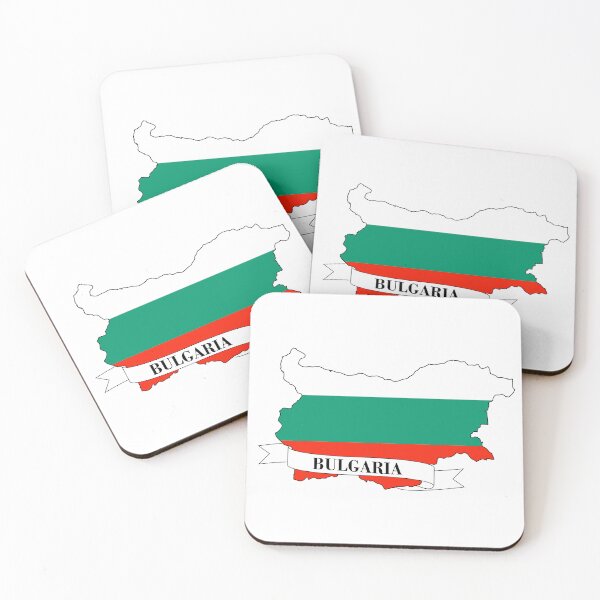 Item preview, bulgaria flag map designed and sold by visual adventures.