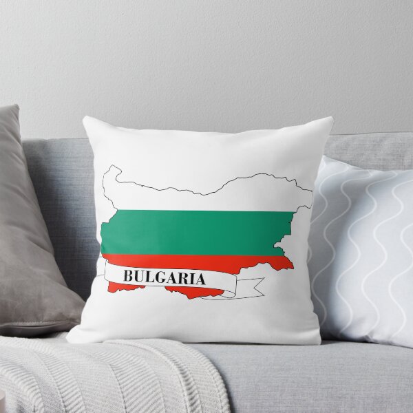 Item preview, bulgaria flag map designed and sold by visual adventures.