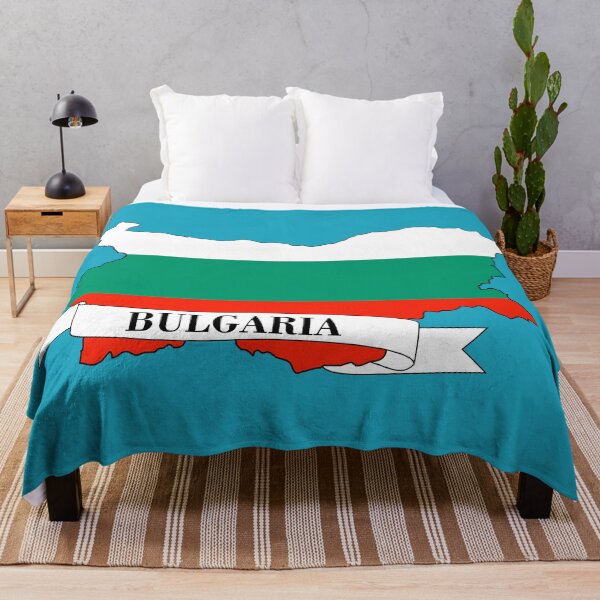 Item preview, bulgaria flag map designed and sold by visual adventures.