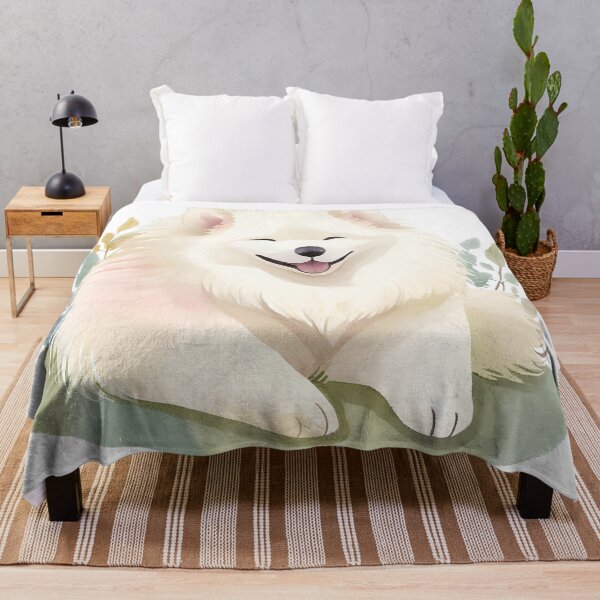 Item preview, Watercolour Samoyed designed and sold by TheresaNicole.