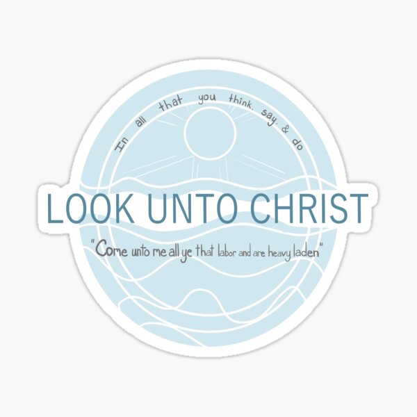 Item preview, "Look Unto Christ" 2025 LDS Youth Theme designed and sold by spekeasies.