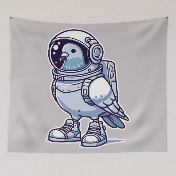 Item preview, Astronaut Pigeon Explorer designed and sold by zzz888.