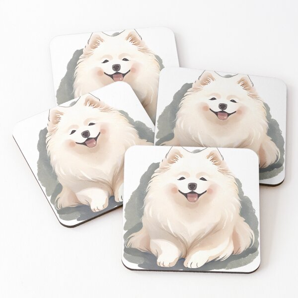 Item preview, Watercolour Samoyed  designed and sold by TheresaNicole.