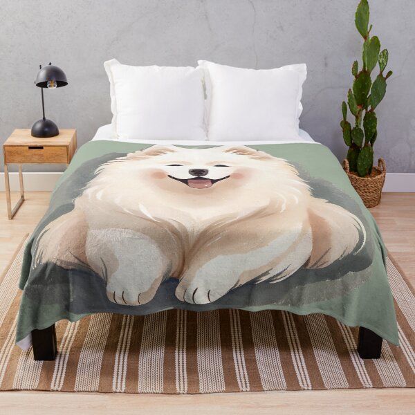 Item preview, Watercolour Samoyed designed and sold by TheresaNicole.