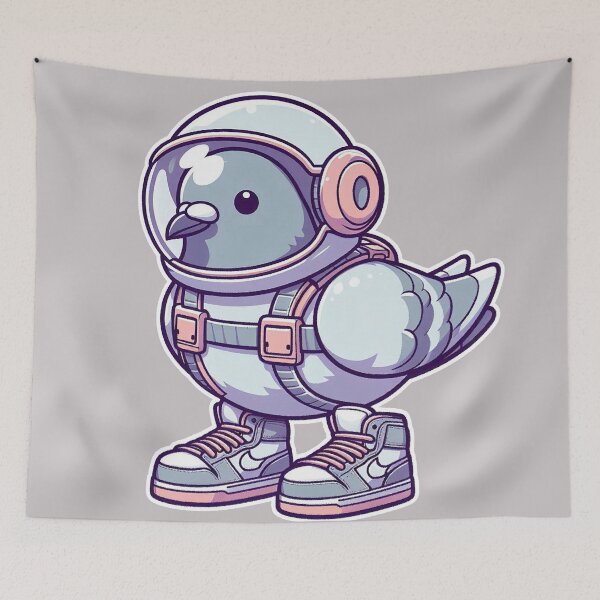 Item preview, Space Pigeon Explorer designed and sold by zzz888.