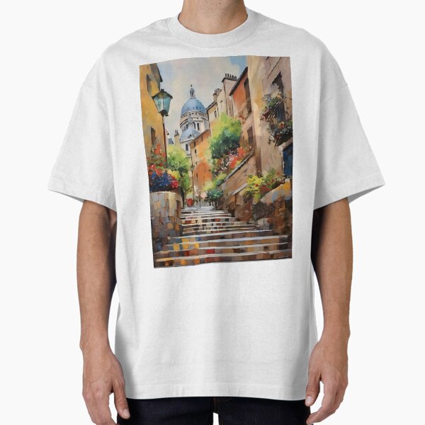 somewhere in Paris Oversized T-Shirt