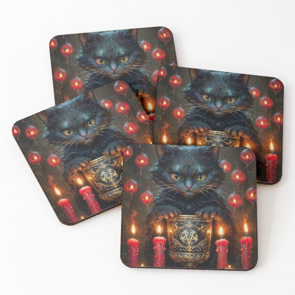 Item preview, Demonic Cat designed and sold by AliceWhiteDF.