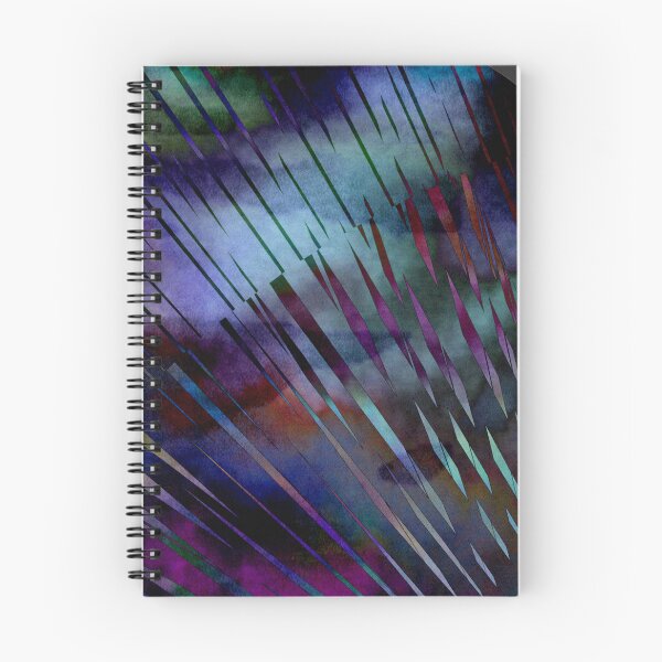 Item preview, Blue Abstract Shiny Op Art Rhythmic Watercolor Circle designed and sold by artoriginal.