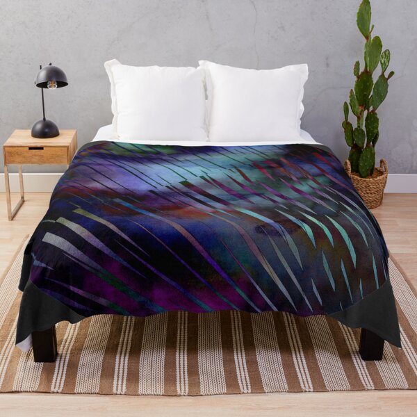 Item preview, Blue Abstract Shiny Op Art Rhythmic Watercolor Circle designed and sold by artoriginal.