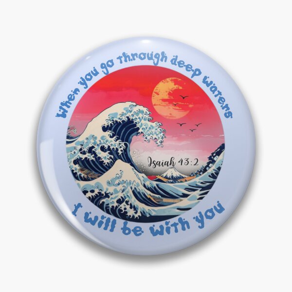 Item preview, Through Deep Waters designed and sold by BlessedHandsDesigns.