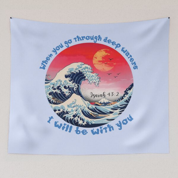 Item preview, Through Deep Waters designed and sold by BlessedHandsDesigns.