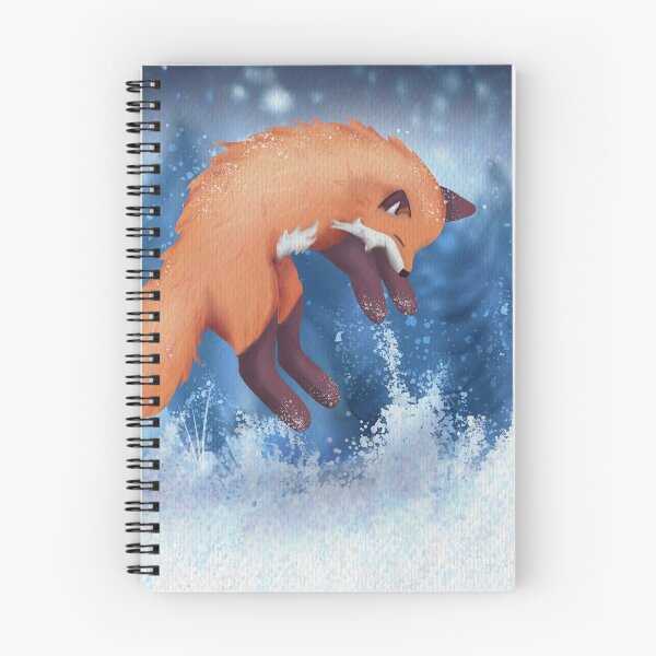 Item preview, Snowy Fox Preying designed and sold by AdriaCaps Art & Design.
