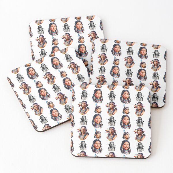 Item preview, Native American Tribes Pattern Design  designed and sold by PatternTitan.